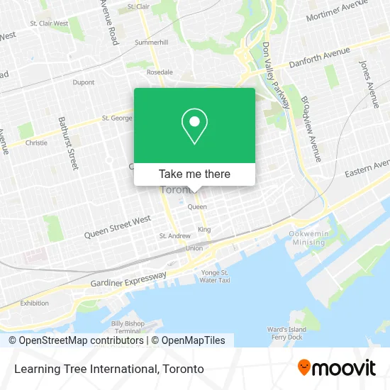 Learning Tree International map
