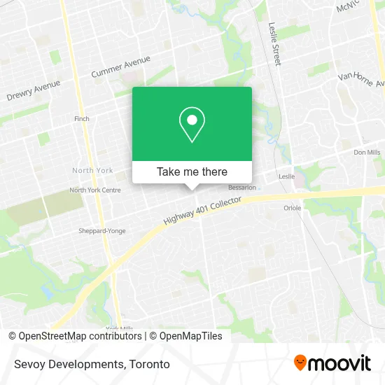 Sevoy Developments map