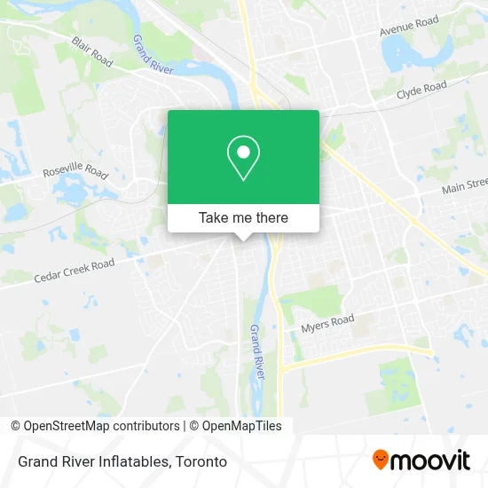 Grand River Inflatables map
