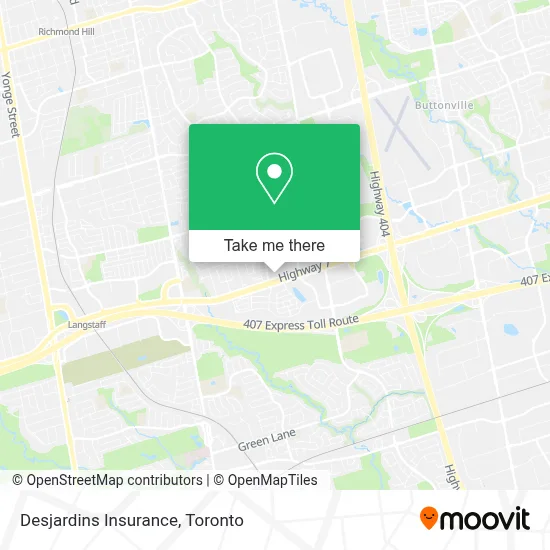 Desjardins Insurance map