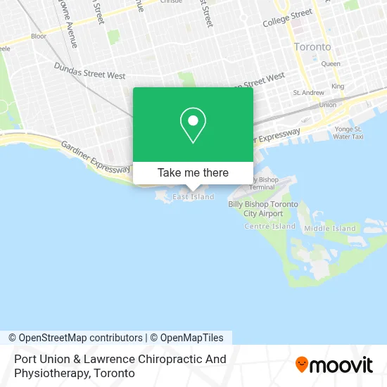 Port Union & Lawrence Chiropractic And Physiotherapy map
