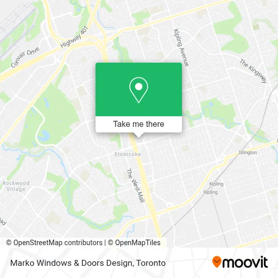 Marko Windows & Doors Design map
