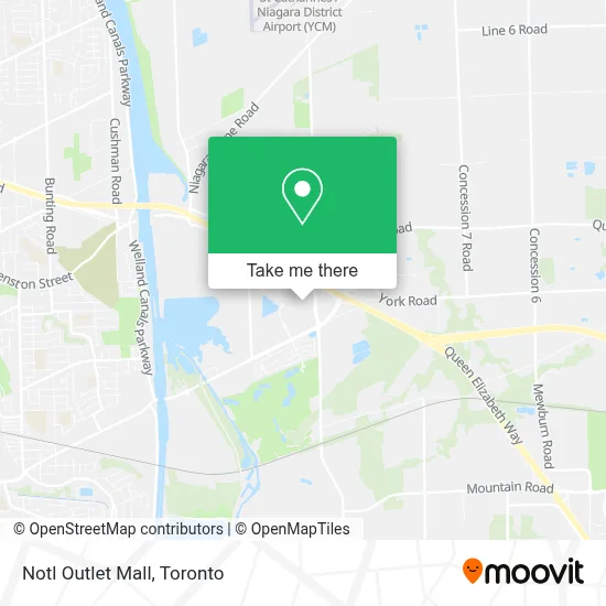 Notl Outlet Mall map