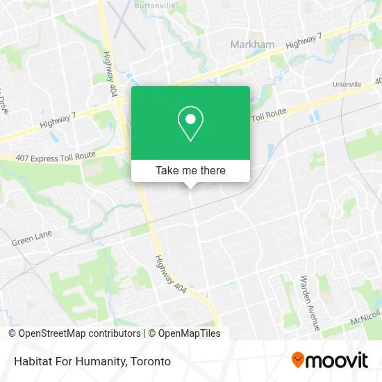 Habitat For Humanity map