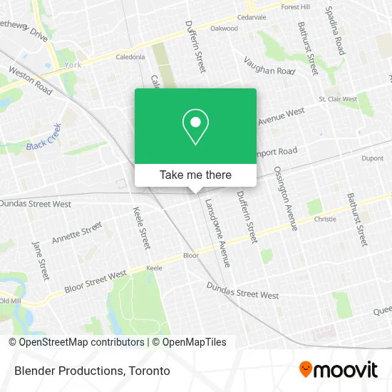 Blender Productions map