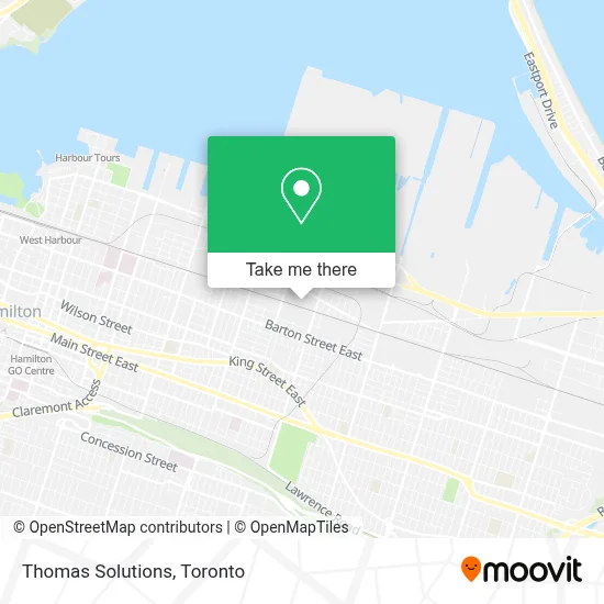Thomas Solutions map