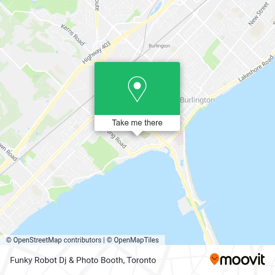 Funky Robot Dj & Photo Booth map