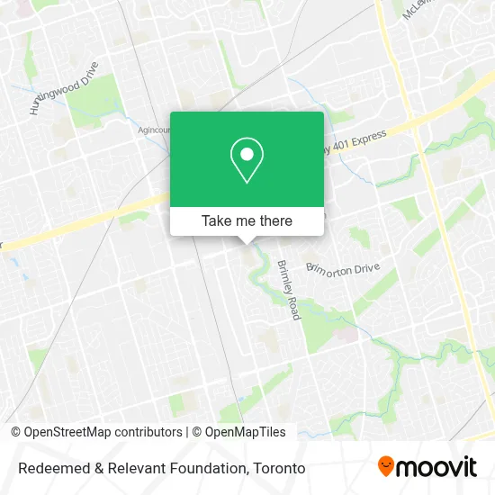 Redeemed & Relevant Foundation map