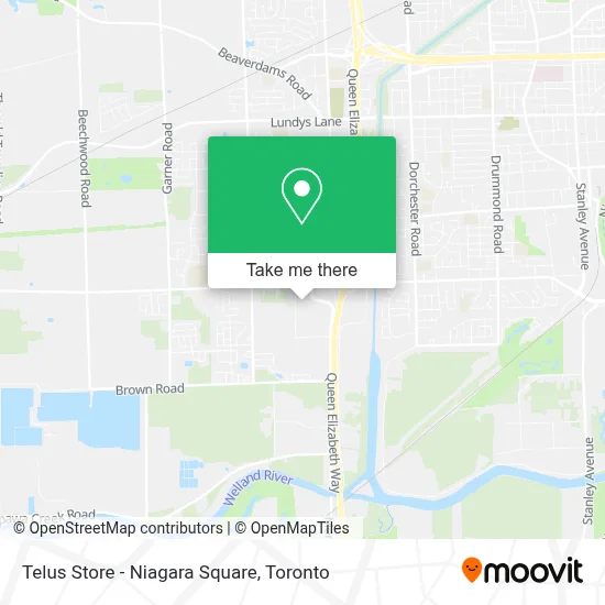 Telus Store - Niagara Square map