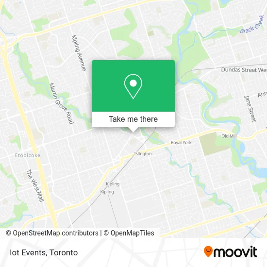 Iot Events map