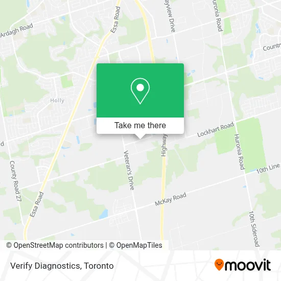 Verify Diagnostics map