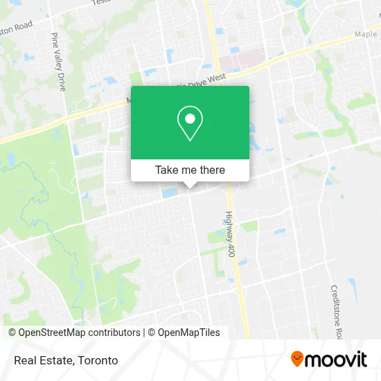Real Estate map