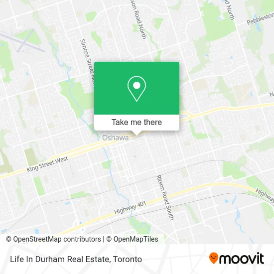 Life In Durham Real Estate map