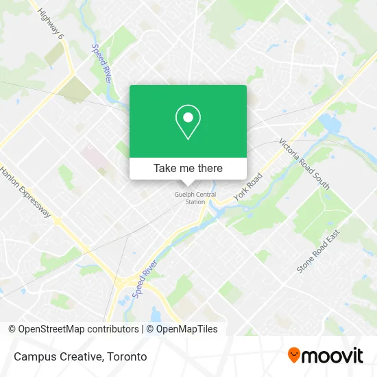 Campus Creative map
