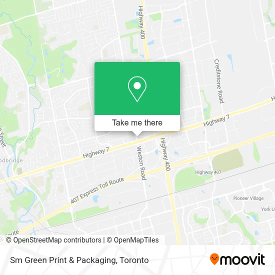 Sm Green Print & Packaging map