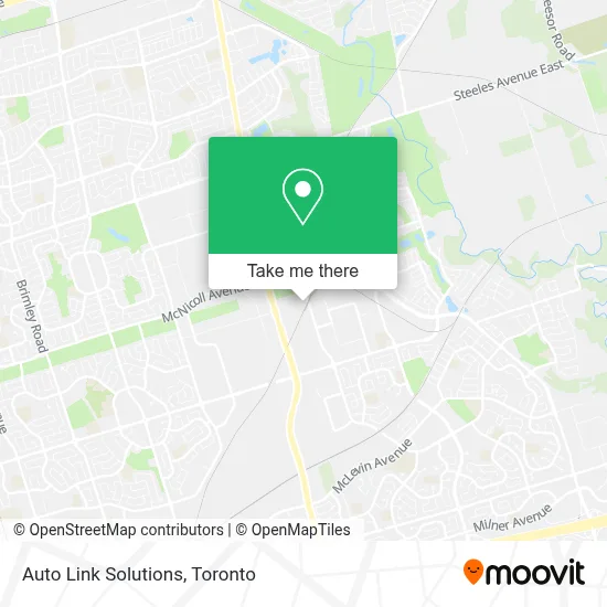 Auto Link Solutions map
