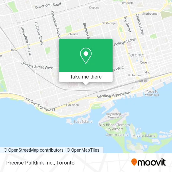 Precise Parklink Inc. map