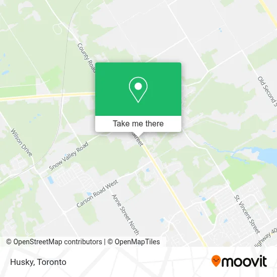 Husky map