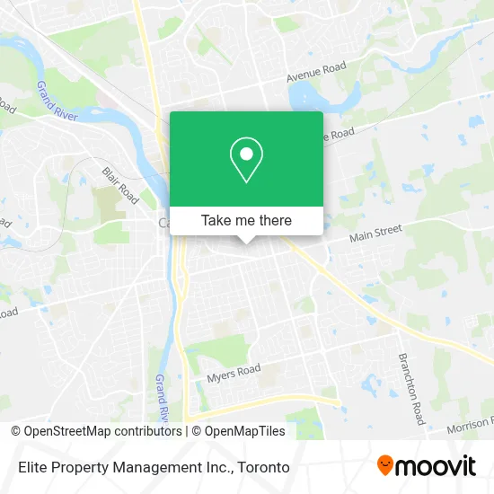 Elite Property Management Inc. map