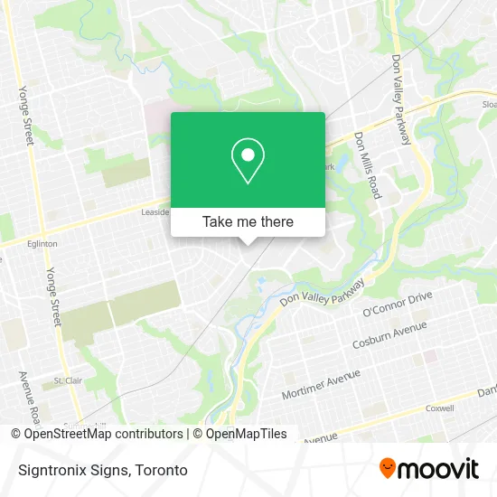 Signtronix Signs map