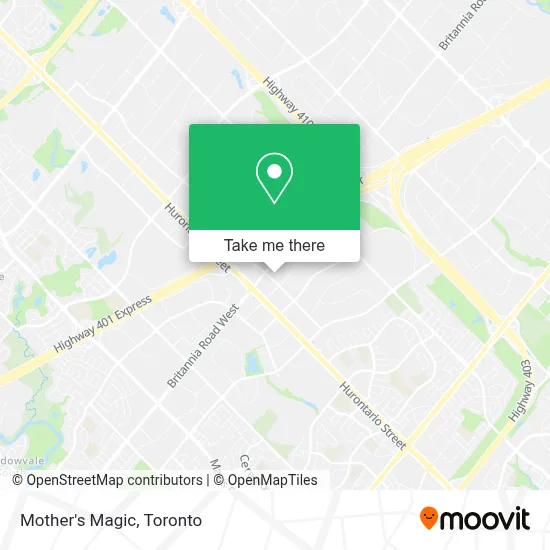 Mother's Magic map