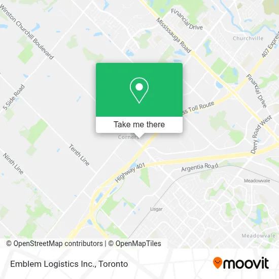 Emblem Logistics Inc. map