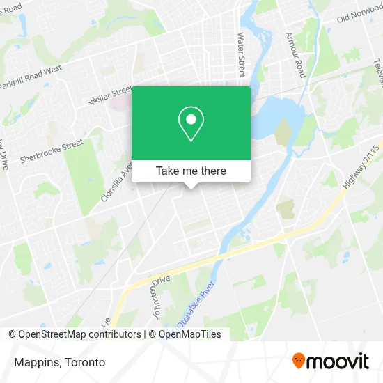 Mappins map