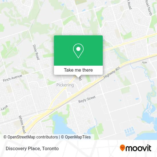 Discovery Place map