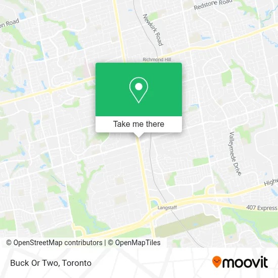 Buck Or Two map