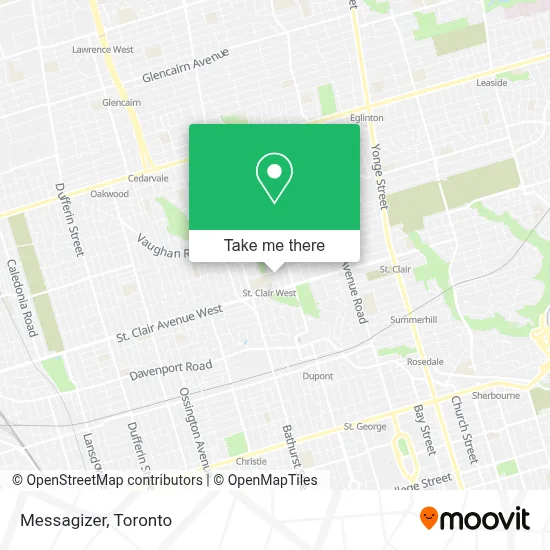 Messagizer map