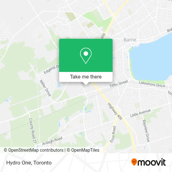 Hydro One map