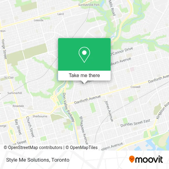 Style Me Solutions map