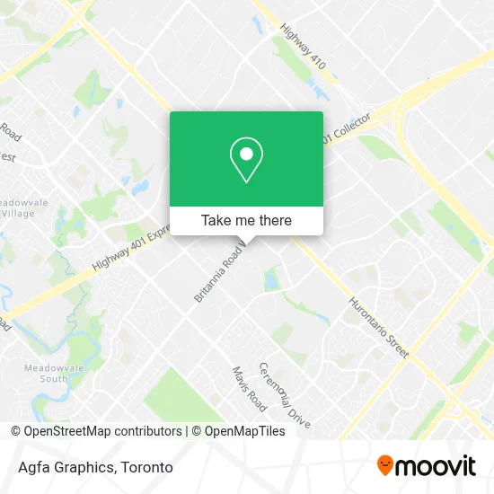 Agfa Graphics map