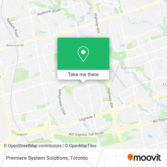Premiere System Solutions map