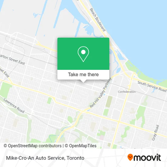 Mike-Cro-An Auto Service map