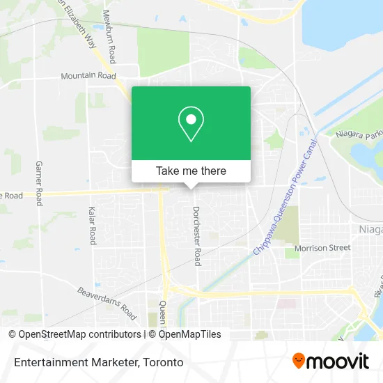 Entertainment Marketer map