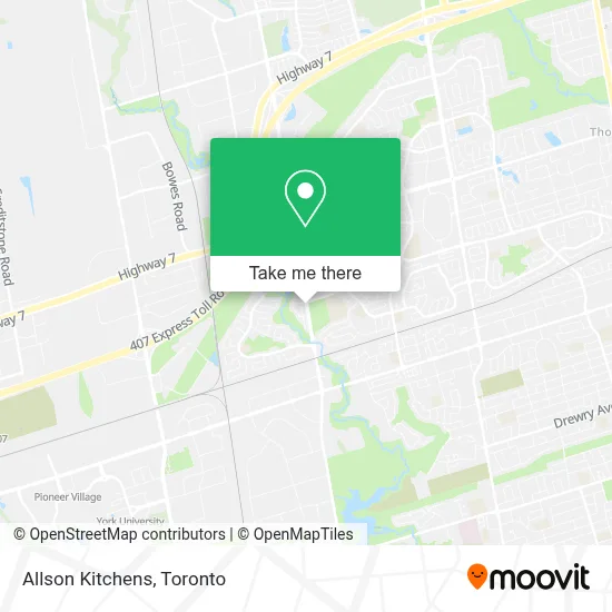 Allson Kitchens map