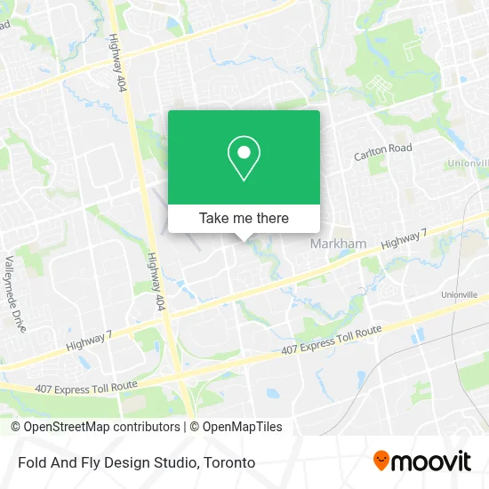 Fold And Fly Design Studio map