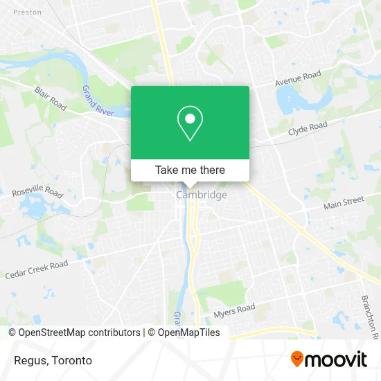Regus map