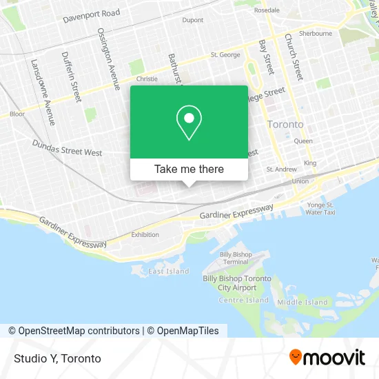Studio Y map