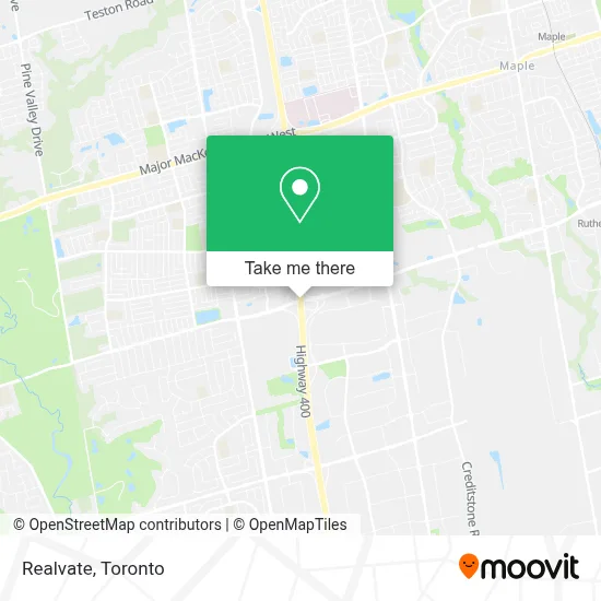 Realvate map