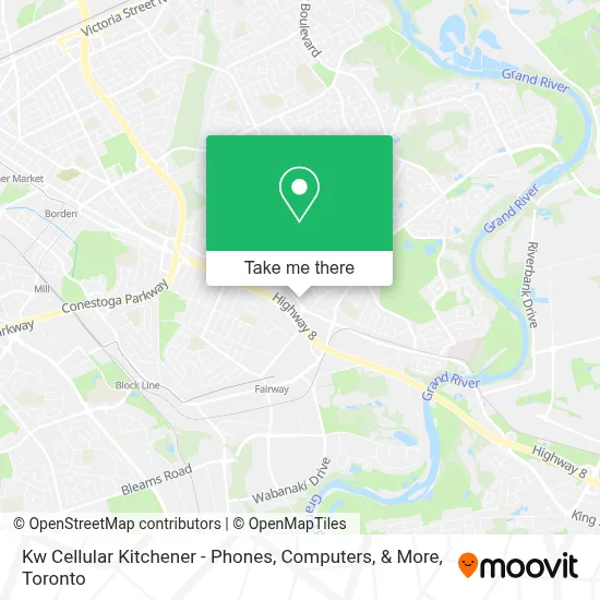Kw Cellular Kitchener - Phones, Computers, & More map
