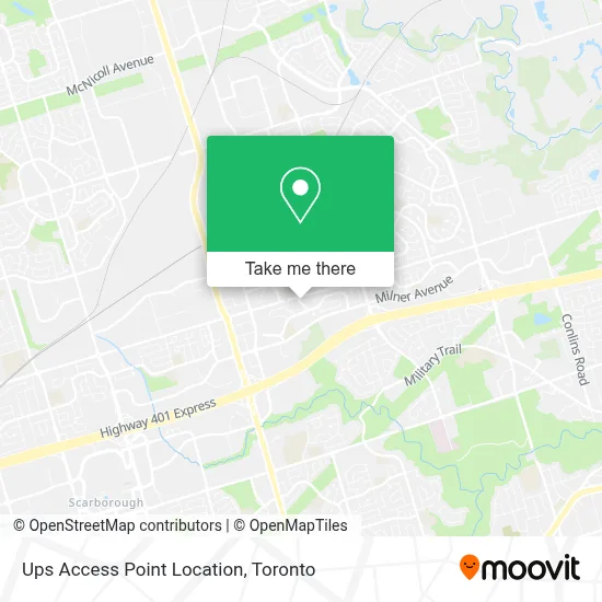 Ups Access Point Location plan