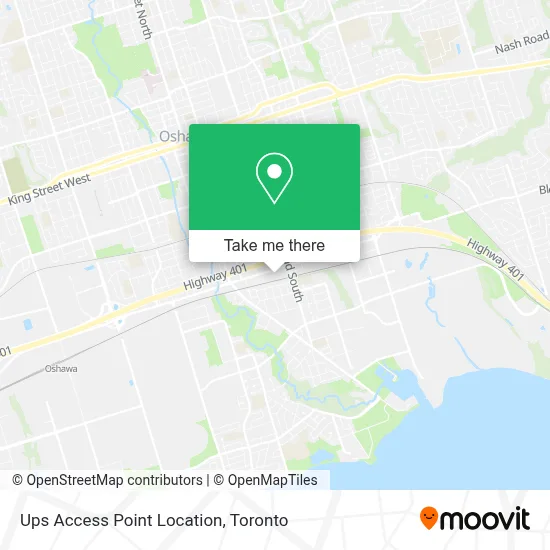 Ups Access Point Location plan