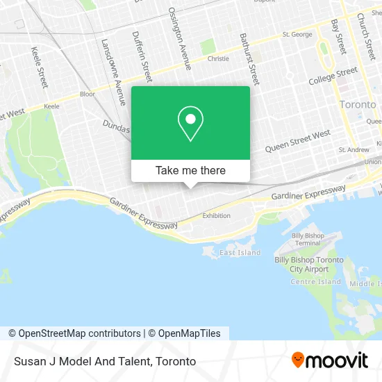 Susan J Model And Talent map