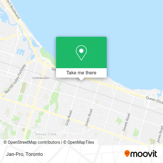 Jan-Pro map