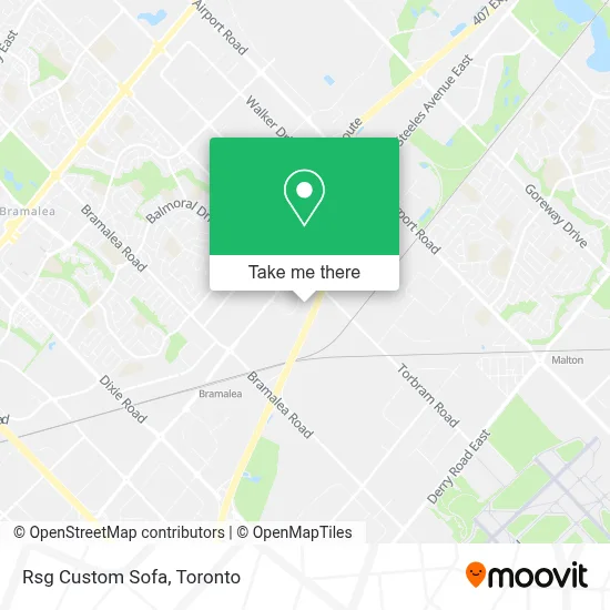 Rsg Custom Sofa map