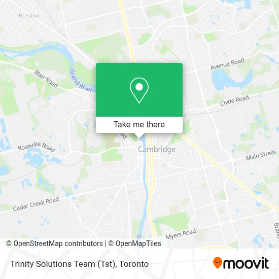 Trinity Solutions Team (Tst) map