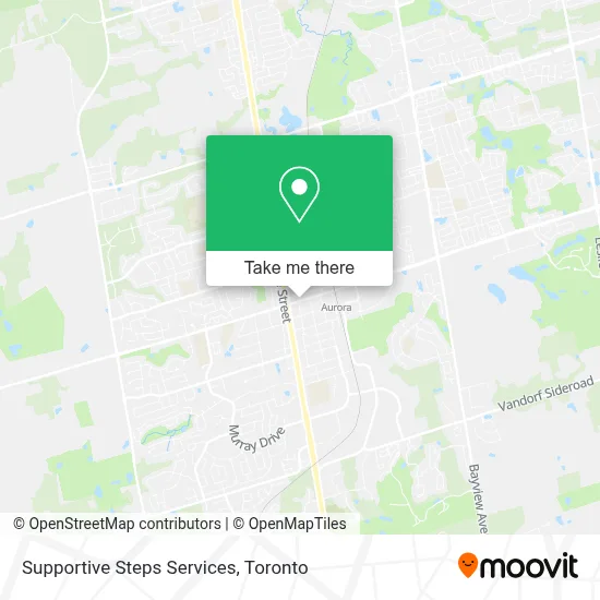 Supportive Steps Services map