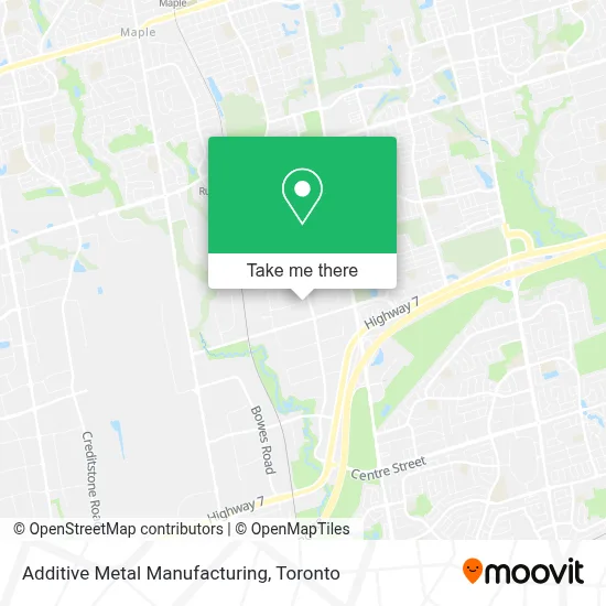 Additive Metal Manufacturing map